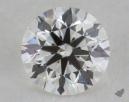 0.51 Carat G-VVS1 Excellent Cut Round Diamond 