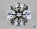 0.52 Carat G-VVS1 Excellent Cut Round Diamond 