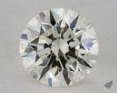 1.12 Carat K-IF Excellent Cut Round Diamond 