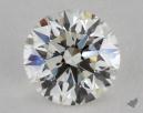 0.76 Carat H-VVS1 Excellent Cut Round Diamond 