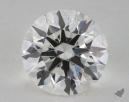 3.08 Carat H-VS1 Ideal Cut Round Diamond 