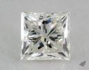 0.73 Carat I-IF Ideal Cut Princess Diamond 