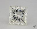 2.13 Carat J-SI1 Excellent Cut Princess Diamond 