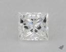 0.52 Carat G-VS1 Ideal Cut Princess Diamond 