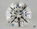 1.07 Carat I-VVS1 Excellent Cut Round Diamond 