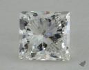 1.00 Carat G-I1 Good Cut Princess Diamond 