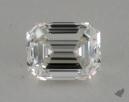 1.01 Carat G-IF Very Good Cut Emerald Diamond 