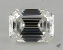 1.05 Carat H-IF Very Good Cut Emerald Diamond 
