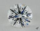 1.23 Carat F-VVS1 Excellent Cut Round Diamond 