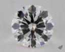 1.29 Carat H-VS2 Very Good Cut Round Diamond 