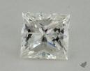 1.04 Carat G-VVS2 Very Good Cut Princess Diamond 