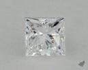 0.52 Carat D-VVS2 Ideal Cut Princess Diamond 