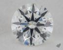 0.51 Carat H-VS1 Excellent Cut Round Diamond 