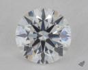 0.72 Carat F-SI1 Excellent Cut Round Diamond 