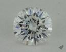0.54 Carat F-SI2 Excellent Cut Round Diamond 