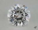 0.54 Carat F-SI2 Excellent Cut Round Diamond 