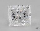 1.08 Carat E-VVS2 Very Good Cut Princess Diamond 