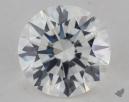1.26 Carat H-VS1 Ideal Cut Round Diamond 