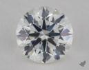 0.57 Carat I-VVS1 Ideal Cut Round Diamond 
