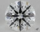 1.23 Carat G-VVS1 Ideal Cut Round Diamond 