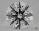 2.09 Carat H-VS1 Ideal Cut Round Diamond 