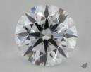 1.58 Carat D-VVS1 Ideal Cut Round Diamond 