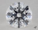 1.55 Carat D-VVS2 Ideal Cut Round Diamond 