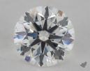 1.22 Carat H-SI1 Ideal Cut Round Diamond 