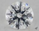 1.24 Carat G-VS2 Ideal Cut Round Diamond 