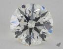 0.77 Carat I-IF Ideal Cut Round Diamond 