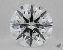 0.54 Carat F-VS2 Ideal Cut Round Diamond 