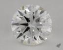1.24 Carat H-SI1 Ideal Cut Round Diamond 