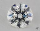 0.32 Carat I-VVS1 Ideal Cut Round Diamond 