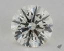 1.04 Carat K-VVS1 Excellent Cut Round Diamond 