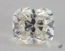 1.09 Carat K-VVS2 Fair Cut Cushion Diamond 
