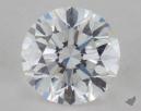 0.46 Carat E-VVS2 Good Cut Round Diamond 