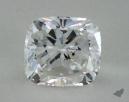 1.51 Carat F-SI1 Good Cut Cushion Diamond 