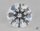 0.32 Carat F-SI2 Ideal Cut Round Diamond 