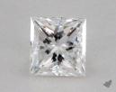 1.02 Carat G-SI1 Ideal Cut Princess Diamond 