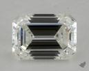 1.03 Carat H-IF Very Good Cut Emerald Diamond 