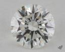 0.80 Carat I-VS1 Excellent Cut Round Diamond 