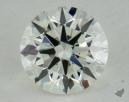 0.83 Carat J-VVS1 Excellent Cut Round Diamond 