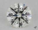 0.41 Carat J-VVS1 Excellent Cut Round Diamond 