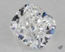 1.08 Carat E-VVS2 Ideal Cut Cushion Diamond 