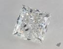 1.22 Carat F-VS1 Very Good Cut Princess Diamond 