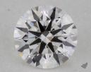 0.30 Carat F-VVS1 Excellent Cut Round Diamond 