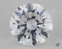 0.34 Carat D-VS2 Very Good Cut Round Diamond 